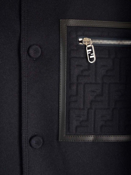 Fendi Logo Embossed Go-To Jacket