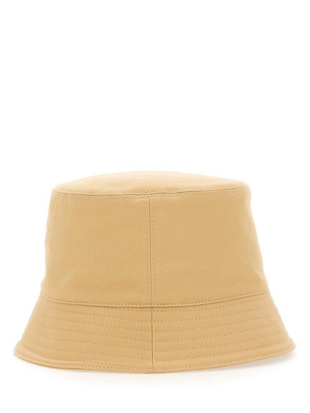 Marni Logo Embroidered Twill Bucket Hat