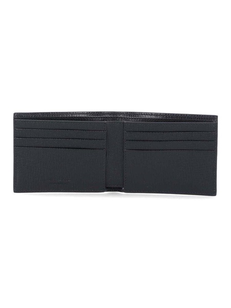 Ferragamo Logo Plaque Bi-Fold Wallet