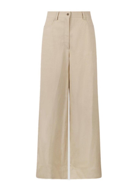 Alberta Ferretti High Waist Wide-Leg Pants