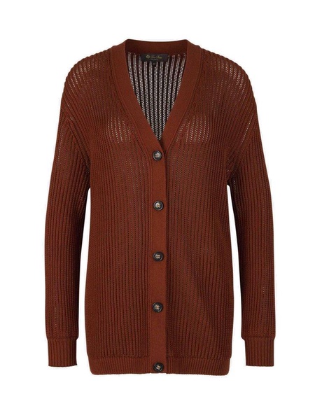 Loro Piana Buttoned V-Neck Cardigan