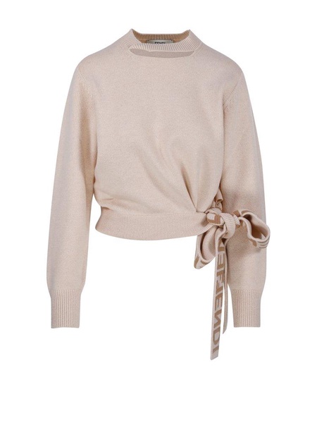 Fendi Knit Belted Sweater