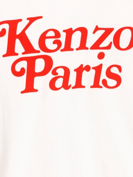 Kenzo Logo Printed Crewneck T-Shirt