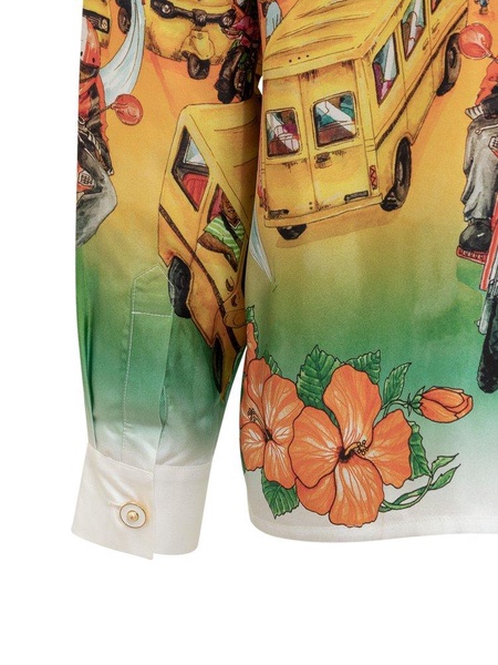 Casablanca Traffic Printed Shirt