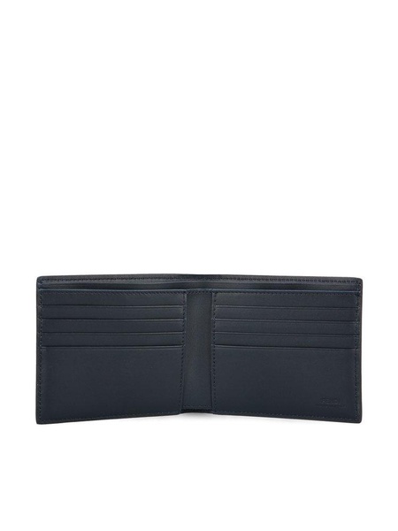 Fendi Logo Detailed Bi-Fold Wallet