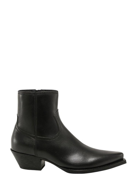 Saint Laurent Lukas Pointed Toe Boots