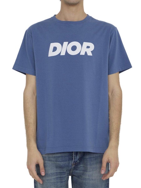 Dior Homme Logo Printed Crewneck T-Shirt