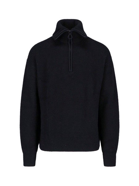 Studio Nicholson Half-Zip Knitted Jumper