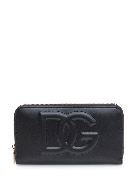 Dolce & Gabbana Dg Logo Leather Continental Wallet