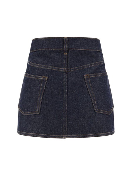 Coperni Denim Mini Skirt