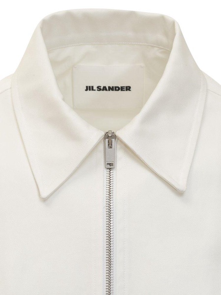 Jil Sander Long-Sleeved Zip-Up Shirt