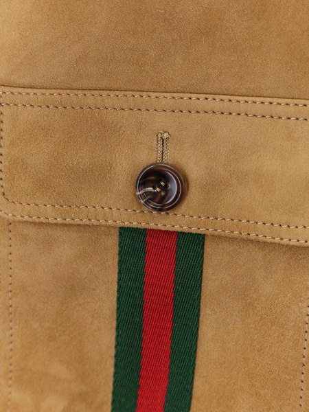 Gucci Panelled Button-Up Jacket