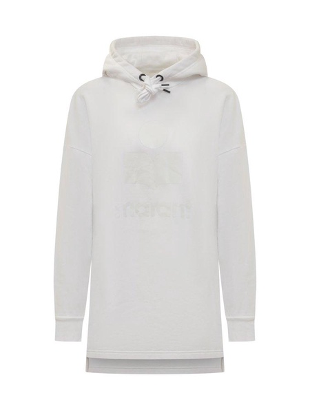 Isabel Marant Étoile Logo Printed Drawstring Hoodie