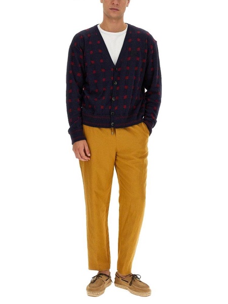 Etro V-Neck Button-Up Cardigan