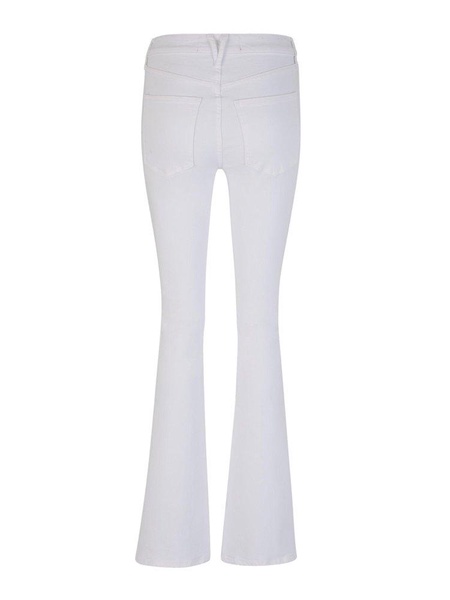 Veronica Beard Beverly High Waist Skinny Flared Jeans