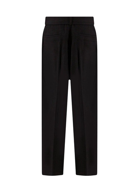 Nanushka Straight Leg Belted Trousers