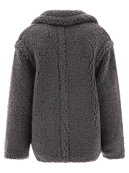 UGG Double Breasted Short Teddy Coat