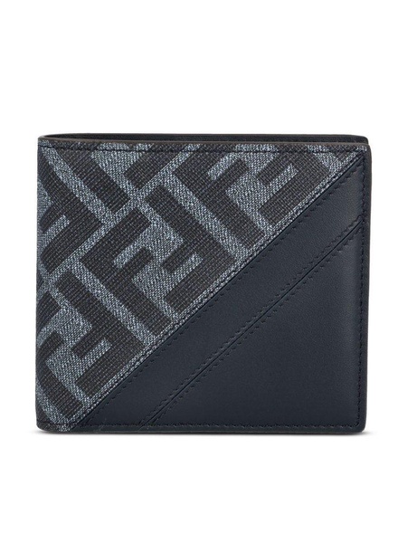 Fendi Logo Detailed Bi-Fold Wallet