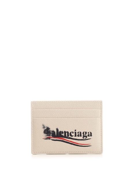 Balenciaga Logo Printed Cash Card Holder