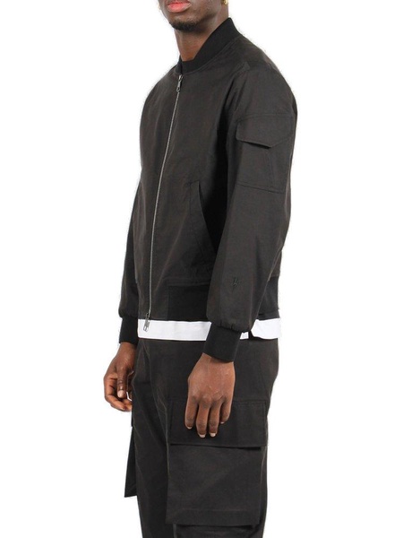 Neil Barrett Skinny Zipped Bomber Jacket