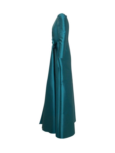 Alberta Ferretti V-Neck Wrap Dress