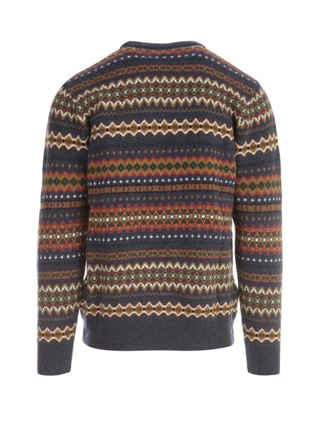 Barbour Intarsia Crewneck Jumper