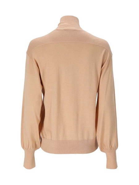 Chloé Pussybow Knitted Blouse