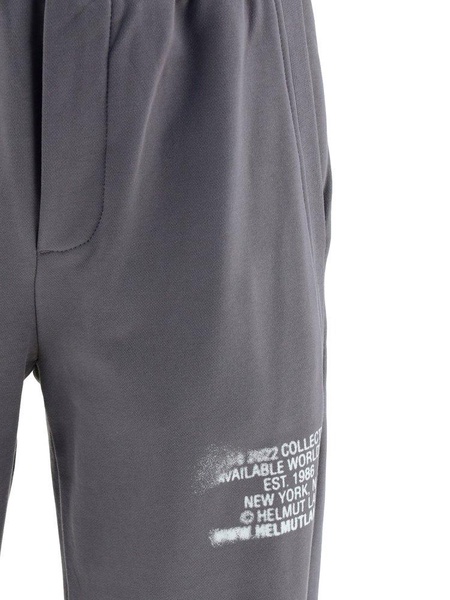 Helmut Lang Spray Logo Jogging Pants