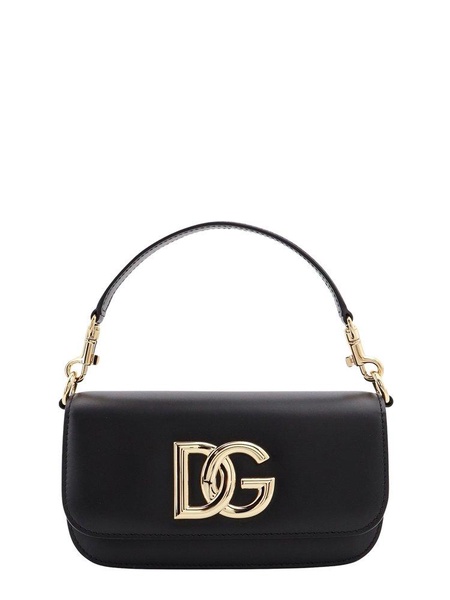 Dolce & Gabbana 3.5 Logo Plaque Small Shoulder Bag