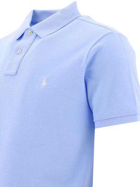 Polo Ralph Lauren Logo Embroidered Short-Sleeved Polo Shirt