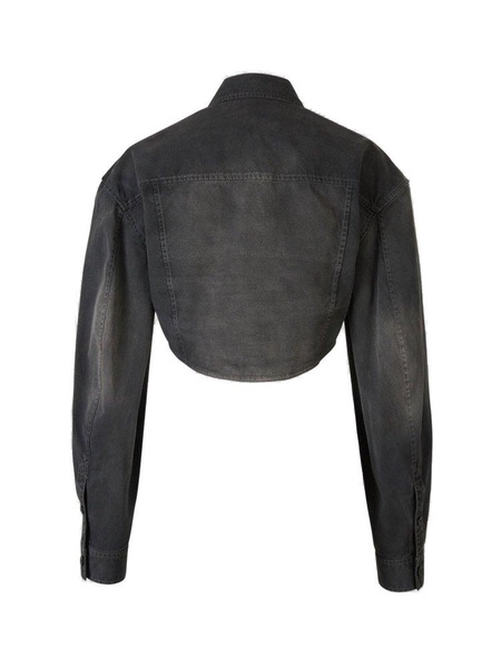 Alexander Wang Button-Up Cropped Jacket