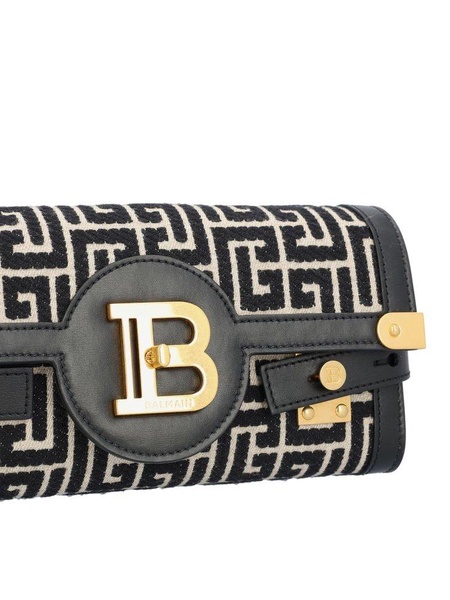 Balmain B-Buzz 23 Monogram Shoulder Bag