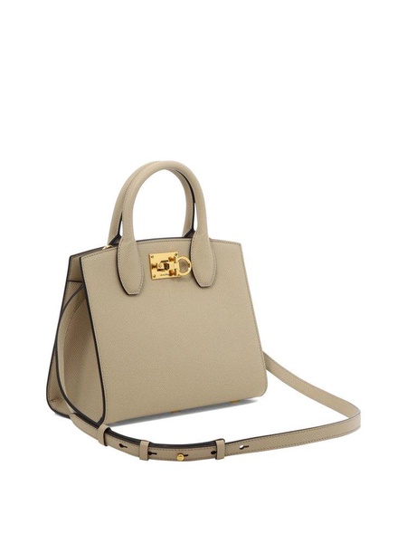 Ferragamo Studio Box Small Top Handle Bag