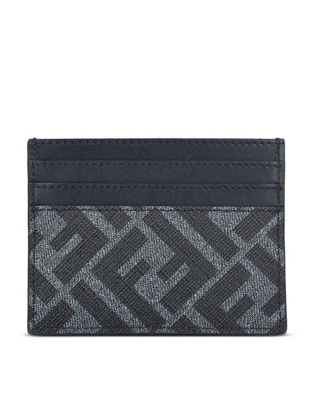 Fendi Logo Detailed Card Holder