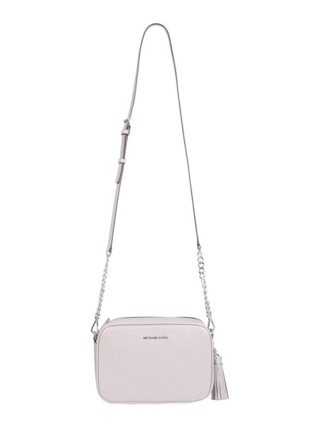 Michael Michael Kors Ginny Logo Plaque Crossbody Bag