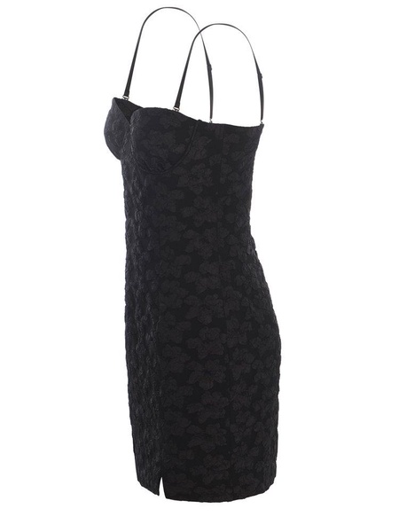 Sheath Dress Rotate Made In 3djacquard