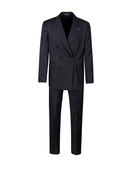 Tagliatore Double-Breasted Two-Piece Suit Set