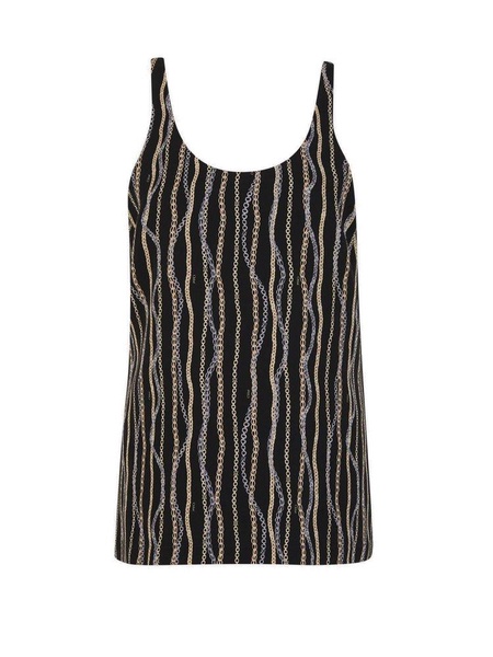 Chloé Allover Chain Print Tank Top