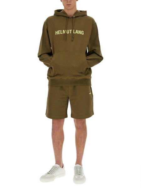 Helmut Lang Space Logo Hoodie