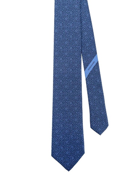 Ferragamo Micro Pattern Printed Tie