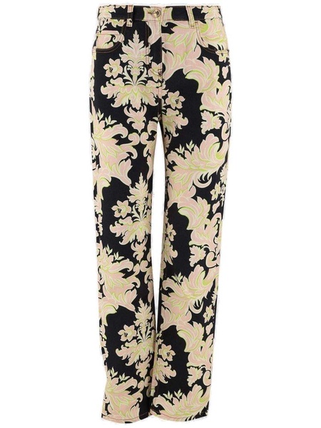 Etro Flora-Printed Jeans