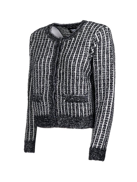 Karl Lagerfeld Tweed Knitted Cardigan