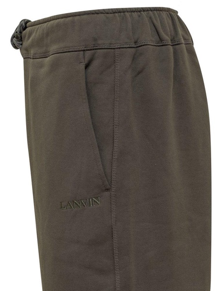 Lanvin Drawstring Straight Leg Trousers