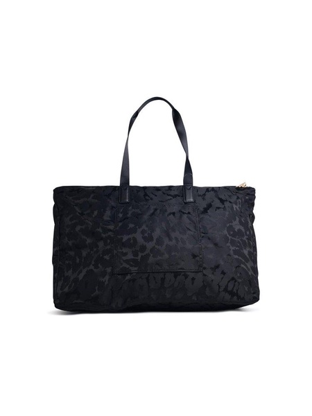 Michael Kors 'Jet Set' Black Nylon Shopping Bag