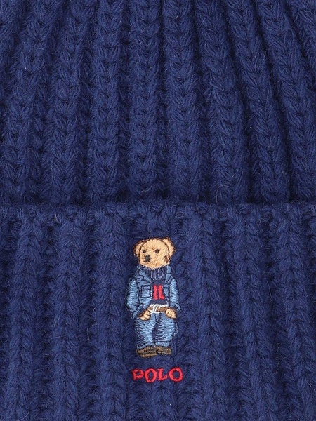 Polo Ralph Lauren Polo Bear Rib Pom-Pom Beanie