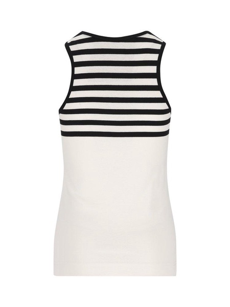 Givenchy 4G Patch Striped Tank Top