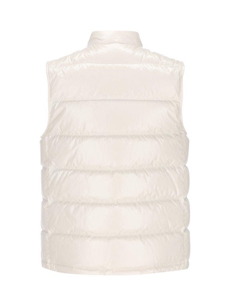 Moncler Logo Patch Zip-Up Gilet