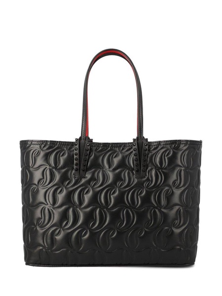 Christian Louboutin Cabata All-Over Logo Patterned Tote Bag