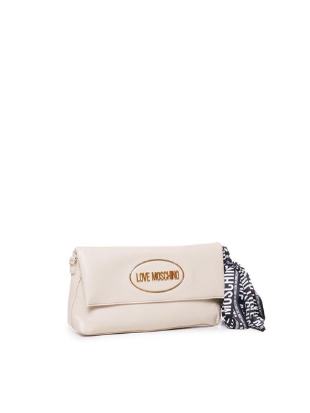 Love Moschino Chain-Linked Clutch Bag