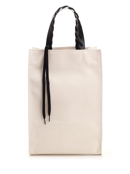 Palm Angels Logo-Printed Open Top Tote Bag